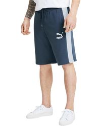 PUMA - Iconic T7 Shorts 10" "Dark Denim" 581559 43" - Lyst