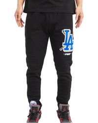 Pro Standard - Mlb Los Angeles Dodgers Mash Up Logo Sweatpants Lld433358 Blk" - Lyst