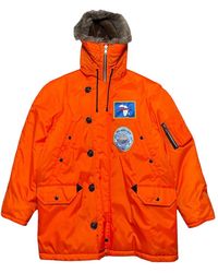 DENIM TEARS - Longest Trip Patch Parka Jacket Dt610" - Lyst