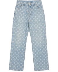 CASABLANCA - Relaxed-Fit Monogram Jeans Aw25 Tr 356 01" - Lyst