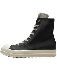 Rick Owens - Hollywood High Sneaks "Dark Dust Milk" Du01E3800 Do 7811" - Lyst
