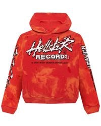 HELLSTAR - Records Hooded Sweatshirt "Washed" Hsr239" - Lyst
