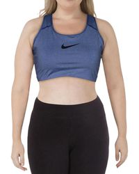Nike - Swoosh Medium Support Non-Padded Sports Bra Lapis - Lyst