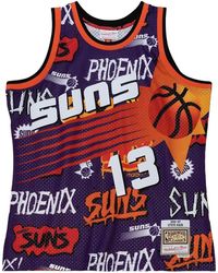 Mitchell & Ness - Slap Sticker Swingman Jersey "Suns 1996 Steve Nash" Tfsm4768-Psu96Snapurp" - Lyst