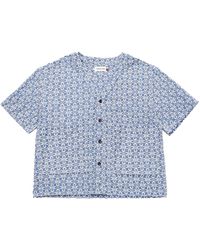 Honor The Gift - Infinity Ss Woven Button Up Htg240231" - Lyst