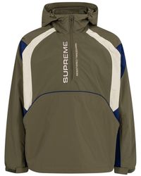Supreme - Paneled Half Zip Pullover "Fw22" Su12595" - Lyst
