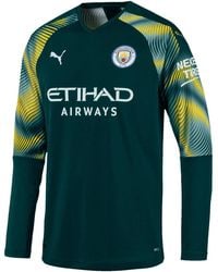 PUMA - Mcfc Manchester City Gk Shirt Replica Long Sleeve 755601 07" - Lyst