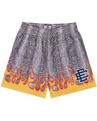 Eric Emanuel - Ee Basic Shorts "Snake/Flame" Ee089" - Lyst