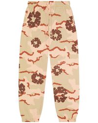 DENIM TEARS - Cotton Wreath Sweatpants "Tan" Dt126" - Lyst