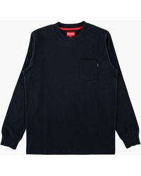 Supreme - L/s Pocket T-shirt "fw 15" - Lyst