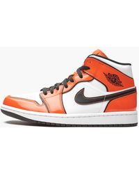 jordan mid orange