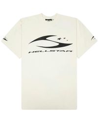 HELLSTAR - H Cursive Logo T-Shirt Hsr254" - Lyst