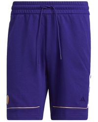 adidas - Donovan Mitchell Basketball Shorts "Team College" Hb6765" - Lyst