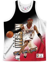 Mitchell & Ness - Nba Behind The Back Jersey "Philadelphia 76Ers Allen Iverson" Mstkmi19002 P76Whitaiv" - Lyst