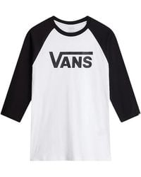 Vans - Classic Ragl T-Shirt Vn0002Qqyb2" - Lyst