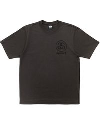 Stussy - Link Sport Tee Pigment Dyed "Faded" Stus525" - Lyst