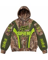 Supreme - Fox Racing Zip Up Hooded Sweatshirt "Fw25 - Lyst
