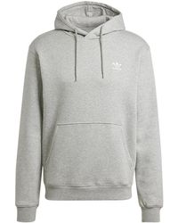 adidas - Trefoil Essentials Hoodie "Medium Heather" Im4525" - Lyst
