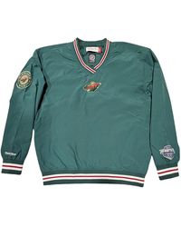 Mitchell & Ness - Classic Nylon Pullover Current Logo "Nhl Wild" Ojpo7221 Mwiyypppgren" - Lyst