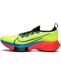 Nike - Air Zoom Tempo Next% Flyknit "Steve Prefontaine Volt" Dv3031 700" - Lyst