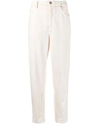 Brunello Cucinelli - Pants "Soy" Mb057P5654_C7365" - Lyst