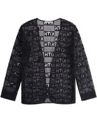 Kith - Ethan Logo Lace Cardigan 115" - Lyst