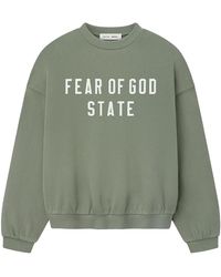 Fear Of God - 90's Fleece Crewneck "Moss" 192Sp256557F" - Lyst