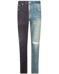 Purple Brand - Printed Denim Jeans P001 Binp222" - Lyst