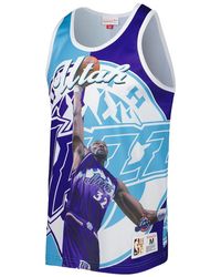 Mitchell & Ness - Sublimated Player Tank "Jazz K" Tmtk3207 Ujayykmaprtl" - Lyst