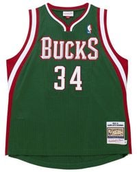 Mitchell & Ness - Road Jersey "Nba Milwaukee Bucks 2013 Giannis Antetokounmpo" Ajy44954 Mbu13Ganbugn" - Lyst