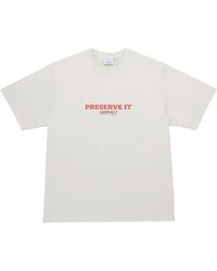 Gramicci - Footprints Pigment Dyed Ss T-Shirt "Natural" G6Su T119 Nat" - Lyst