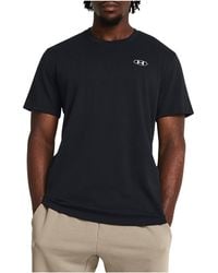 Under Armour - Heavyweight Left Chest Patch T-Shirt 1382902 001" - Lyst