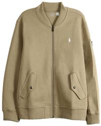Polo Ralph Lauren - Double Knit Tech Bomber Jacket "Surrey Tan" 710980339500" - Lyst