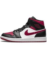 Nike - Air 1 Mid "Bred Toe" 554724 066" - Lyst