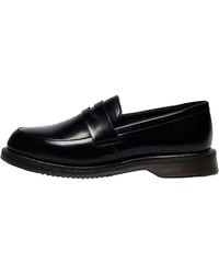 Dr. Martens - Temara Polished Smooth Leather Loafers 41359001" - Lyst