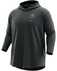 Nike - Nba Golden State Warriors Long Sleeve Hooded T-Shirt 880356 010" - Lyst