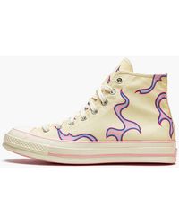 golf le fleur pink high tops