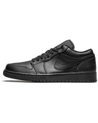 Nike - Air 1 Low "Triple" 553558 091" - Lyst