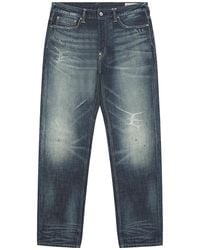 Evisu - Seagull Cross Stitch Denim "Dark" 2Eahtm6Je100320Dn Indm" - Lyst