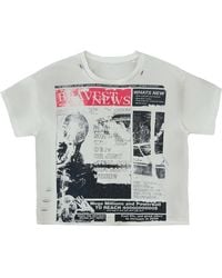 Bravest Studios - Newspaper T-Shirt Bs169" - Lyst