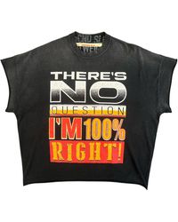 Secnd Slf - No Question Cap Sleeve T-Shirt Noqncs Blk" - Lyst
