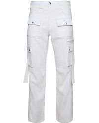 Rhude - Amaro Linen Cargos "Cream" Rhps24Pa01023060" - Lyst