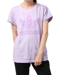 adidas - Originals Loose Boyfriend T-Shirt Glow" Du8497" - Lyst