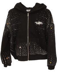 RETROVERT - Rhinestone Zip Up Jacket Ret028" - Lyst