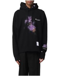 Maison Mihara Yasuhiro - Face Logo Hooded Sweatshirt "Champion - Lyst