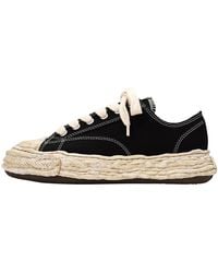 Maison Mihara Yasuhiro - Peterson 23 Og Dyed Sole Canvas Low A13Fw713 Blk" - Lyst