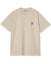 Carhartt - Short-Sleeve Vista T-Shirt "Fleur De Sel" I030780 2Lp Gd" - Lyst