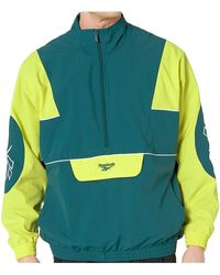 Reebok - Classics Electrogen Half Zip Anorak "Deep Hero" Fn2956" - Lyst