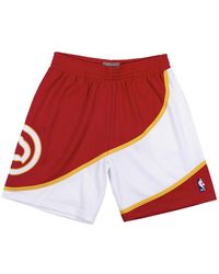 Mitchell & Ness - Swingman Shorts "Nba Atlanta Hawks 86" Smshac19141 Ahascar86" - Lyst