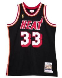 Mitchell & Ness - Authentic Jersey "Nba Miami Heat 96 Alonzo Mourning" - Lyst